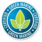 Logo that says "Green Marine Certified"