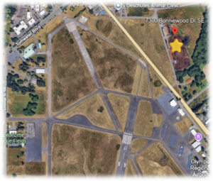 Aerial map of Commodities Unlimited